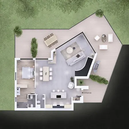 Mysummer Lakeside With Pool And Hot Tub Villa *